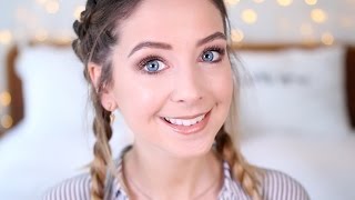 My Everyday Makeup Routine  Zoella [upl. by Anaiad129]