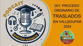 001 Podcast sobre Traslados docentes en Valledupar [upl. by Akenahc720]