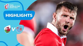 LAST MINUTE DRAMA  Wales v Fiji  Rugby World Cup 2023 Highlights [upl. by Jenifer]