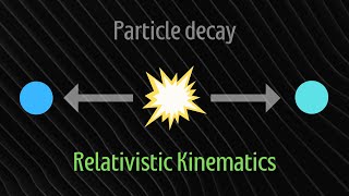 CSIRNET Physics Problem Relativistic Particle Decay [upl. by Horton]