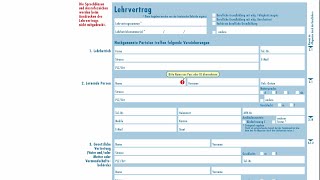 Der Lehrvertrag so fülle ich den Lehrvertrag aus [upl. by Nidia]