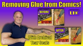 How To Remove Glue from Comic Books [upl. by Meter]