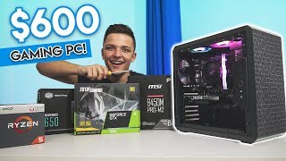 Epic 600 Gaming PC Build 2019 1080p Gaming Benchmarks  GTX 1650 amp Ryzen 3 [upl. by Akiraa]