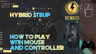 How to Play with controller and Mouse Hybrid Setup 2023 with reWASD [upl. by Huang]