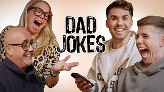 Dad Jokes  Try Not to Laugh Challenge Baggs Family Edition [upl. by Richella912]