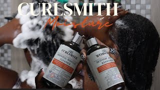 NEW Curlsmith Essential Moisture Shampoo amp Conditioner Review [upl. by Matelda450]