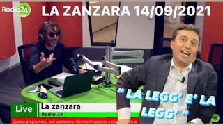 Parenzo si scaglia contro Franco da Bari in dialetto pugliese  LA ZANZARA 14092021 [upl. by Lander758]