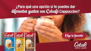 Colcafé Cappuccino Un espumoso y muchos sabores para disfrutar en tu taza [upl. by Cibis]