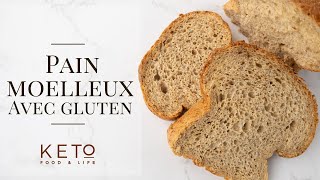 Parfait Pain moelleux faible en glucides  Keto bread like REAL bread [upl. by Mignon]