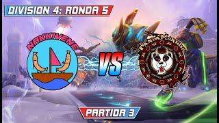 Heroes Lounge Ronda 5 Div 4 Nakkivene VS Pandamonium Parte 3 [upl. by Chipman]