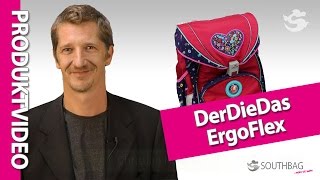 DerDieDas Schulranzen Ergoflex  Produktvideo [upl. by Mateusz189]