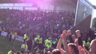 Chesterfield FC Fans v Mansfield Town  28th September 2013 [upl. by Nial]