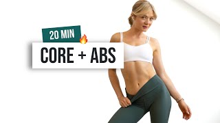 DAY 2 Back to Basics  20 MIN CORE amp ABS Workout  No Equipment  Beginner Friendly [upl. by Novyert]