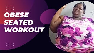 obese workout despite facing lots of health challenges not giving up [upl. by Hammer]