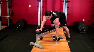 One Arm Dumbbell Row  Back Exercise  Bodybuildingcom [upl. by Wandie]