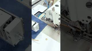 Full Automatic 4 Thread Overlock Serging Sewing Machine Unit Binding Pagasus shorts [upl. by Nnyliram]