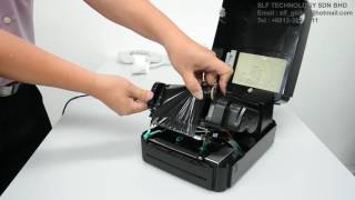 TSC 244 PRO BARCODE PRINTER SETUP GUIDE [upl. by Kinchen124]