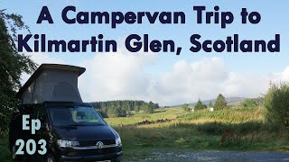 Episode 203 A Campervan Trip to Kilmartin Glen  campervan  scotland [upl. by Ahsoyem787]