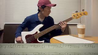 The Joneses  Sugar Pie Guy Bassline Cover With Tab [upl. by Panthia]