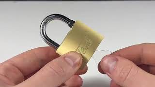 How To Open a Lock easy Way to Open a Lock without key [upl. by Tailor]