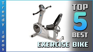 Top 5 Best Exercise Bike Review in 2022 [upl. by Amor]