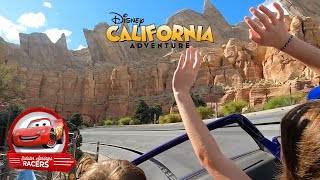 Ultimate Radiator Spring Racers Ride Experience 4k  Full Video  Disneyland California Adventure [upl. by Eziechiele]