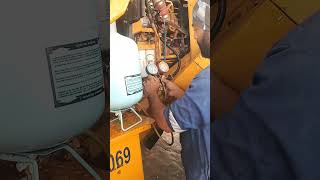 CAT 966L AC high pressure sort out [upl. by Jerad]