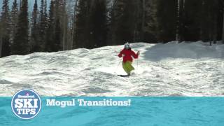 How to Ski Moguls  Turn Transitions  Steamboat Ski Resort Olympian Nelson Carmichael [upl. by Ernaline]