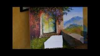 Copie de PEINTURE AU COUTEAU  PASCAL CLUS  PAINTING KNIFE [upl. by Paloma627]