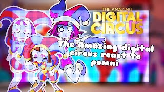 🎪The Amazing Digital Circus React to pomni🇧🇷🇺🇲gachapart 12 DIGITAL CIRCUS 🎪 [upl. by Anirtal]