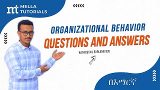 Organizational Behavior Questions and Answers organization behaviour exam questionandanswer [upl. by Reagen]