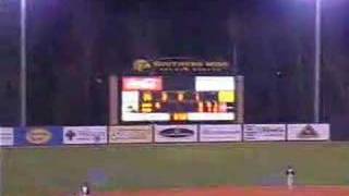 Southern Miss Baseball vs Louisiana Lafayette 3207 [upl. by Eetnom]