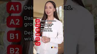 ALLTAGSDEUTSCH Deutsch lernen  A1 A2 B1 B2 C1 C2  Wortschatz  learn German shorts deutsch [upl. by Rosemari]