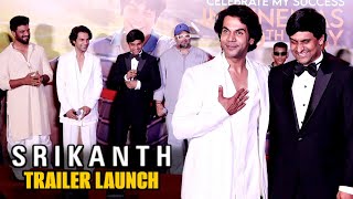 Srikanth Trailer Launch  Rajkumar Rao Srikanth Bolla Sharad Kelkar Bhushan Kumar Jyotika Alaya [upl. by Llehctim]