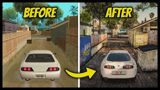 I Remastered GTA San Andreas With Mods [upl. by Akimad]