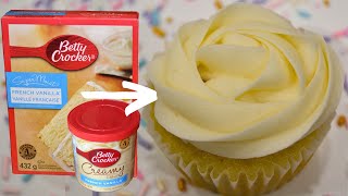 Perfect Betty Crocker French Vanilla Cupcakes [upl. by Yarw127]