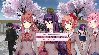 The Doki Doki Literature Club Easter Egg in Yandere Simulator [upl. by Marcella]