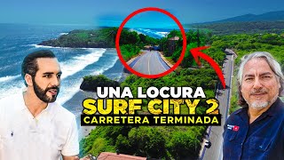 NAYIB BUKELE CARRETERA TERMINADA SURF CITY 2 SAN MIGUEL Y USULUTAN elsalvador 🇸🇻 [upl. by Martita]