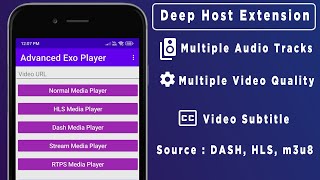 Advanced ExoPlayer Extension  Only for Niotron  deephost extension [upl. by Milks460]
