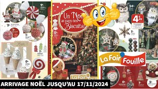 📢 LA FOIR FOUILLE ARRIVAGE 😇 PROMOTION NOËL 2024 💯 bonplan promotion haul lafoirfouille noel [upl. by Adnolat598]