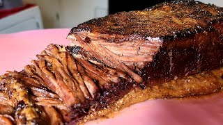 Oven Baked Brisket stuffed with garlic  How to prepare and bake a brisket [upl. by Marlo224]