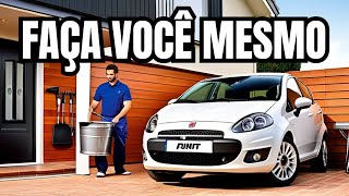 🔥🚘FAÇA EM CASA TROCANDO GRADE DA CHURRASQUEIRA A PALHETA E LAVANDO O FIAT PUTO 2008 [upl. by Lohse]