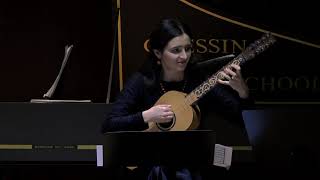 Gaspar Sanz  Canarios Marina Belova  baroque guitar [upl. by Lurie]