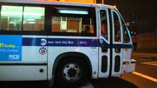 MTA New York City Bus 1996 NovaBus RTS06s 9217 amp 9277 On The Q17  Merrick Blvd amp Jamaica Avenue [upl. by Diana]