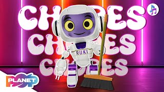 Chores Chores Chores Song  Educational Videos For Kids  Planet Pop englishforkids [upl. by Alletsyrc]