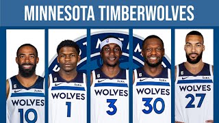 Minnesota Timberwolves Roster  NBA 202425 [upl. by Llemij]