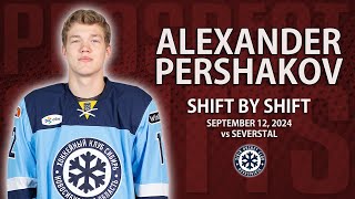 Alexander Pershakov vs Severstal  Sep 12 2024  KHL Debut [upl. by Haye236]