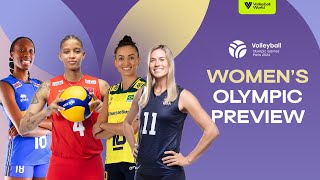 Paris2024 Womens Volleyball Pool Preview [upl. by Kovacev]