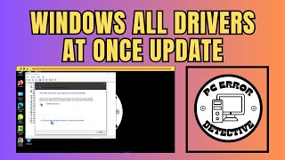 How to Update All Drivers at Once in Windows 10 [upl. by Eelatsyrc480]