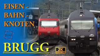 EISENBAHNKNOTEN BRUGG [upl. by Kass590]